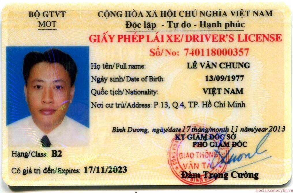 Bằng lái xe B2 và những điều cần biết