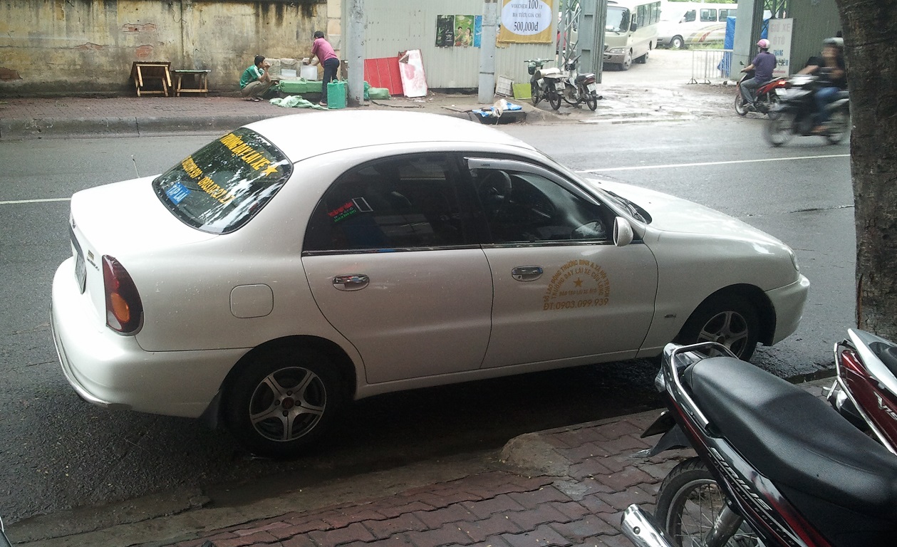 Xe tập lái Lanos SX Xe tập lái Lanos SX