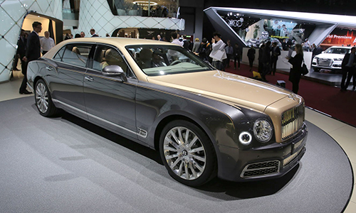 Xe siêu sang Bentley Mulsanne EWB ra mắt tại Geneva 2016