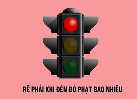 Những trường hợp nào sẽ được rẽ phải khi đèn đỏ theo quy định