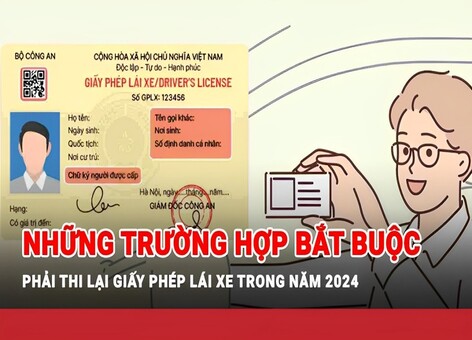 Các trường hợp phải thi lại giấy phép lái xe từ đầu