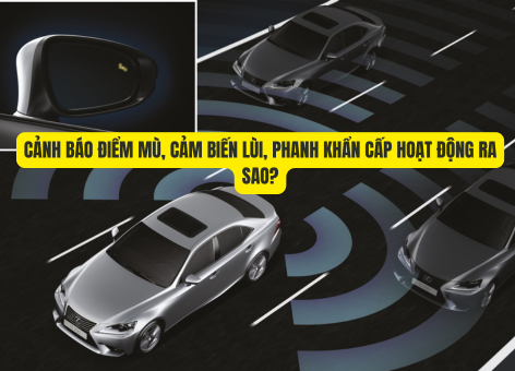 Cảnh Báo Điểm Mù, Cảm Biến Lùi, Phanh Khẩn Cấp Hoạt Động Ra Sao?