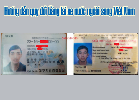Hướng Dẫn Quy Đổi Bằng Lái Xe Nước Ngoài Sang Việt Nam 2025 – Chi Tiết Từ A-Z