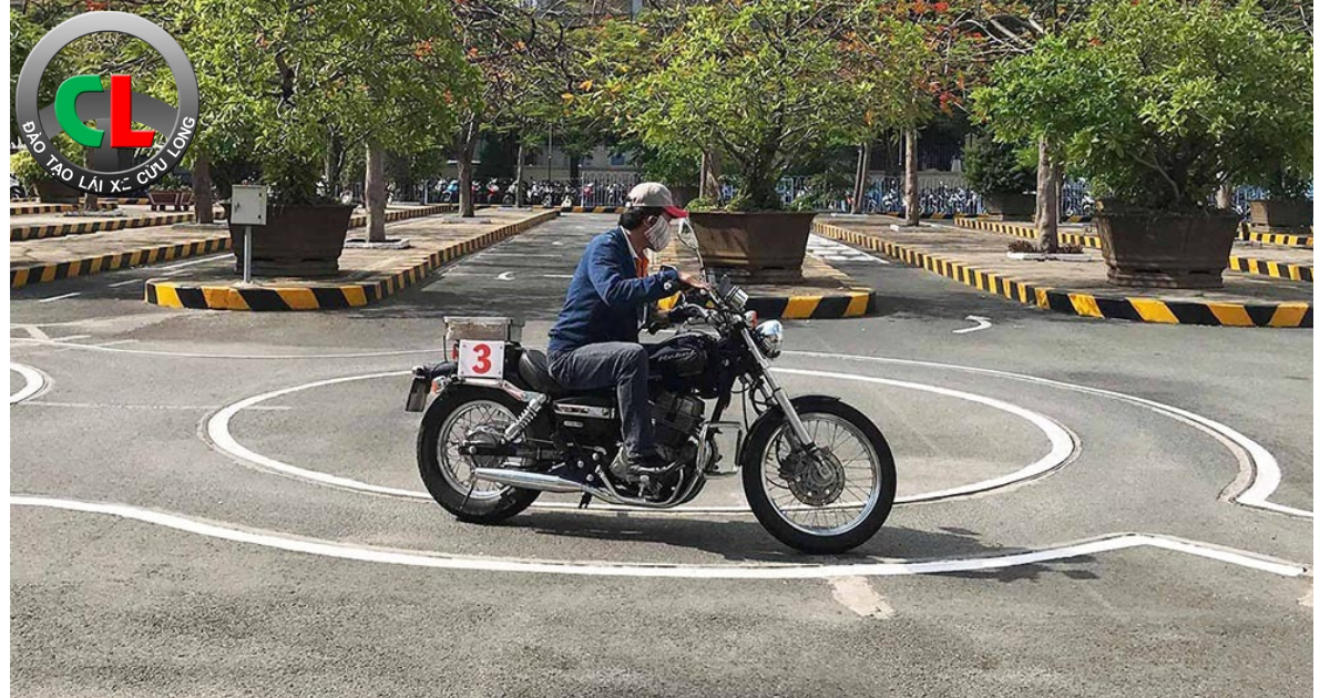 Xe máy minh họa khóa học A1 dưới 125cc tại Cửu Long