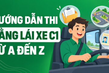 Thi bằng lái xe C1 cần điều kiện gì và bao nhiêu tiền?