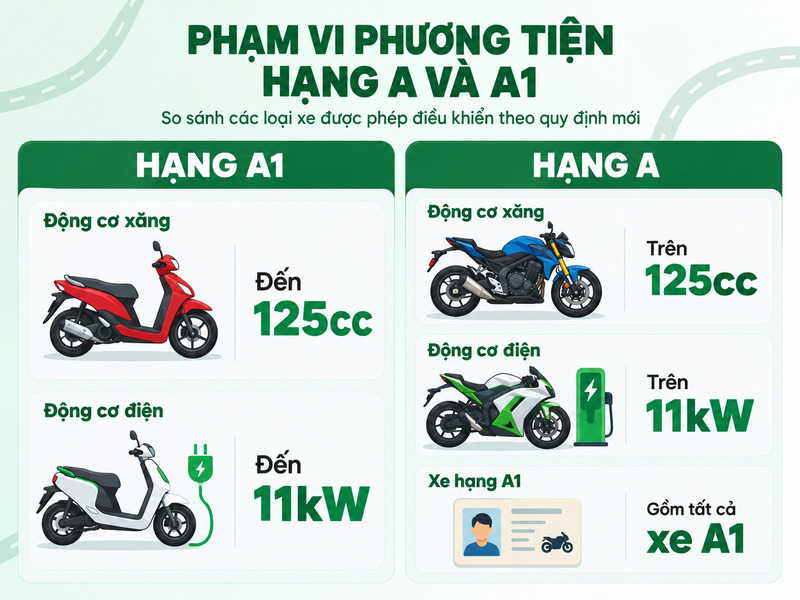 thi bằng lái xe hạng a
