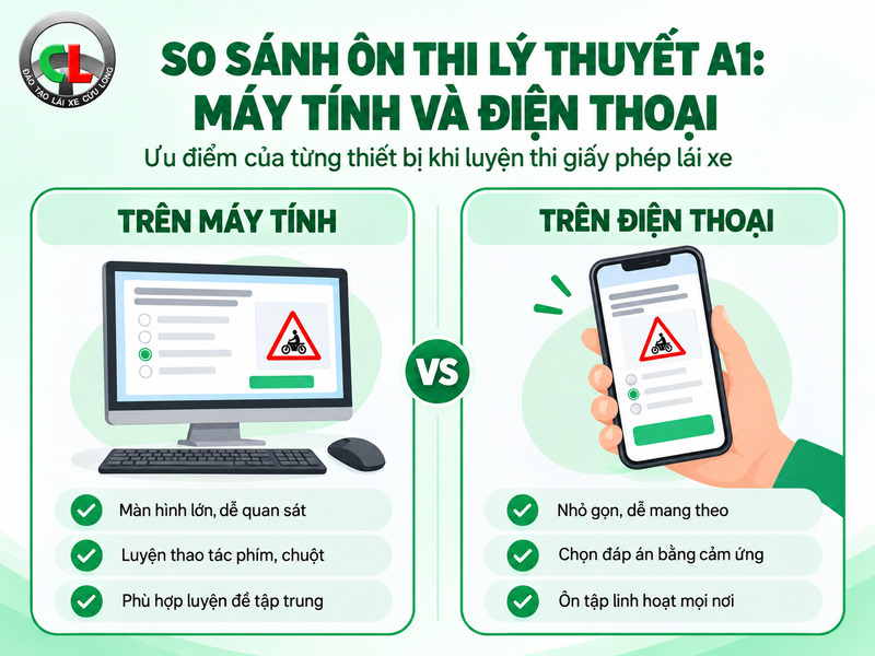 app thi bằng lái xe a1 trên máy tính