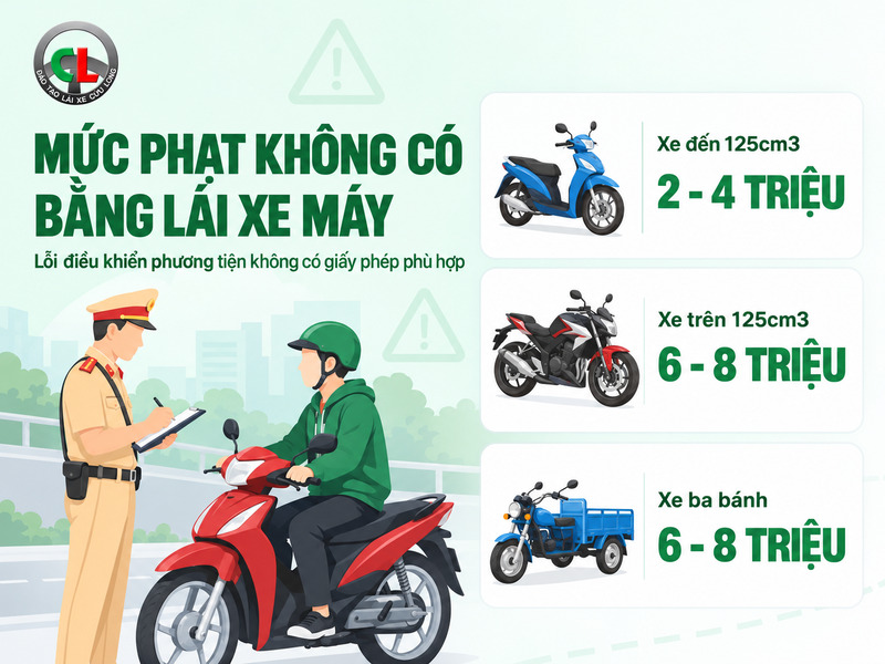 có bằng lái ô tô có cần thi bằng lái xe máy không