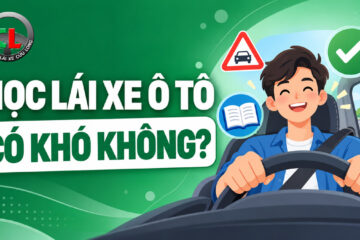 Học lái xe ô tô có khó không? Kinh nghiệm cho người mới