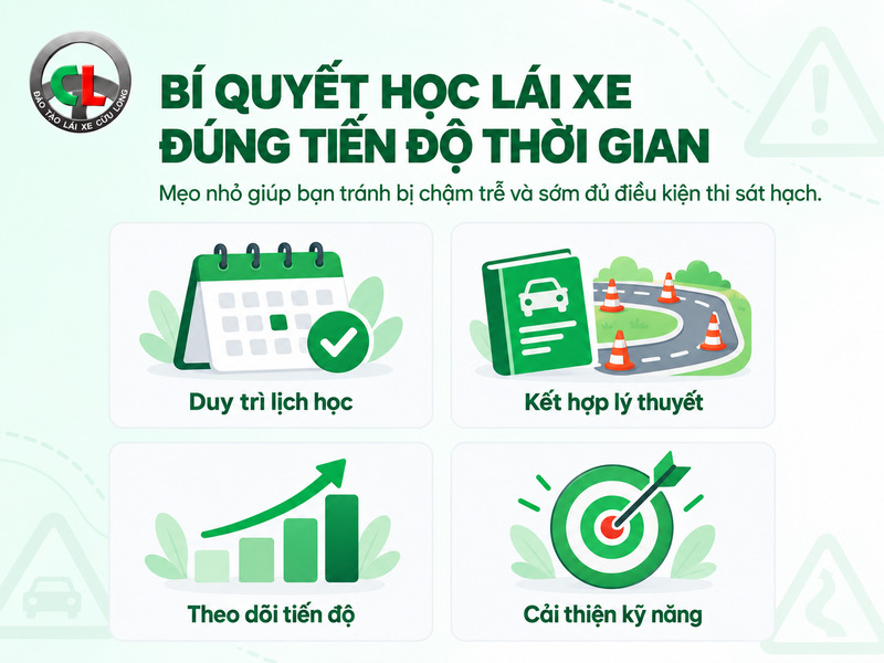 học lái xe ô tô trong bao lâu