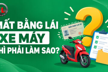 Mất bằng lái xe máy thì phải làm sao? Có cần thi lại không?