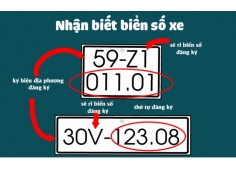 Cách phân biệt các loại biển số xe Việt Nam chính xác nhất